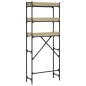vidaXL Estantería lavadora madera ingeniería roble Sonoma 67x25x163 cm vidaXL Estantería lavadora madera ingeniería roble Sonoma 67x25x163 cm