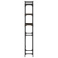 vidaXL Estantería lavadora madera ingeniería roble marrón 67x25x163 cm vidaXL Estantería lavadora madera ingeniería roble marrón 67x25x163 cm
