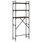 vidaXL Estantería lavadora madera ingeniería roble marrón 67x25x163 cm vidaXL Estantería lavadora madera ingeniería roble marrón 67x25x163 cm