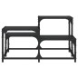 vidaXL Mesa de centro madera de ingeniería negro 68x68x40 cm vidaXL Mesa de centro madera de ingeniería negro 68x68x40 cm