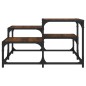 vidaXL Mesa de centro madera de ingeniería roble marrón 68x68x40 cm vidaXL Mesa de centro madera de ingeniería roble marrón 68x68x40 cm