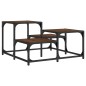 vidaXL Mesa de centro madera de ingeniería roble marrón 68x68x40 cm vidaXL Mesa de centro madera de ingeniería roble marrón 68x68x40 cm