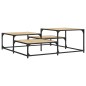 vidaXL Mesa de centro madera de ingeniería roble Sonoma 107x107x40 cm vidaXL Mesa de centro madera de ingeniería roble Sonoma 107x107x40 cm