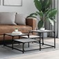 vidaXL Mesa de centro madera de ingeniería gris Sonoma 87,5x87,5x40 cm vidaXL Mesa de centro madera de ingeniería gris Sonoma 87,5x87,5x40 cm