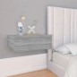 vidaXL Mesita de noche flotante 2 uds madera gris Sonoma 40x30x15 cm vidaXL Mesita de noche flotante 2 uds madera gris Sonoma 40x30x15 cm