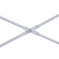 vidaXL Escritorio de ordenador madera de ingeniería blanco 110x72x70cm vidaXL Escritorio de ordenador madera de ingeniería blanco 110x72x70cm