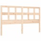 vidaXL Estructura de cama con cabecero madera maciza 160x200 cm vidaXL Estructura de cama con cabecero madera maciza 160x200 cm