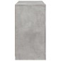 vidaXL Aparador con luces LED gris hormigón 60,5x37x67 cm vidaXL Aparador con luces LED gris hormigón 60,5x37x67 cm
