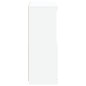 vidaXL Aparador con luces LED blanco 60,5x37x100 cm