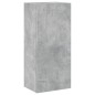 vidaXL Muebles de TV de pared 4 pzas madera ingeniería gris hormigón vidaXL Muebles de TV de pared 4 pzas madera ingeniería gris hormigón