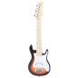 vidaXL Guitarra eléctrica para niños con funda marrón y blanco 3/4 30" vidaXL Guitarra eléctrica para niños con funda marrón y blanco 3/4 30"