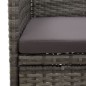 vidaXL Juego de comedor para jardín de 5 piezas gris vidaXL Juego de comedor para jardín de 5 piezas gris