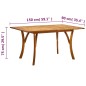 vidaXL Juego de comedor para jardín 5 piezas gris vidaXL Juego de comedor para jardín 5 piezas gris