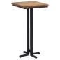 vidaXL Mesa alta de bar teca reciclada maciza 55x55x110 cm vidaXL Mesa alta de bar teca reciclada maciza 55x55x110 cm