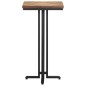 vidaXL Mesa alta de bar teca reciclada maciza 55x55x110 cm vidaXL Mesa alta de bar teca reciclada maciza 55x55x110 cm