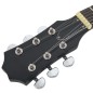 vidaXL Guitarra eléctrica para niños con funda marrón y negro 3/4 30" vidaXL Guitarra eléctrica para niños con funda marrón y negro 3/4 30"
