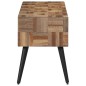 vidaXL Banco teca reciclada maciza 110x35x45 cm vidaXL Banco teca reciclada maciza 110x35x45 cm