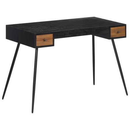 vidaXL Escritorio teca reciclada maciza 117x56,5x75 cm