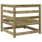 vidaXL Sofá esquinero de jardín madera de pino impregnada 70x70x67 cm vidaXL Sofá esquinero de jardín madera de pino impregnada 70x70x67 cm