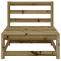 vidaXL Sofás de jardín sin reposabrazos 2 uds madera pino 70x70x67 cm vidaXL Sofás de jardín sin reposabrazos 2 uds madera pino 70x70x67 cm