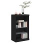 vidaXL Aparador con luces LED negro 60,5x37x100 cm vidaXL Aparador con luces LED negro 60,5x37x100 cm