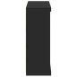 vidaXL Aparador con luces LED negro 81x37x100 cm vidaXL Aparador con luces LED negro 81x37x100 cm