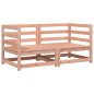vidaXL Sofás esquineros jardín 2 uds madera maciza Douglas 70x70x67cm vidaXL Sofás esquineros jardín 2 uds madera maciza Douglas 70x70x67cm