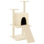 vidaXL Rascador para gatos con postes de sisal color crema 110 cm vidaXL Rascador para gatos con postes de sisal color crema 110 cm