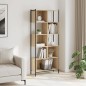 vidaXL Estantería madera de ingeniería roble Sonoma 72x28x172 cm vidaXL Estantería madera de ingeniería roble Sonoma 72x28x172 cm