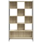 vidaXL Estantería madera de ingeniería roble Sonoma 102x28x172 cm vidaXL Estantería madera de ingeniería roble Sonoma 102x28x172 cm