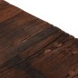 vidaXL Mesa de centro de acero inoxidable dorado y madera maciza vidaXL Mesa de centro de acero inoxidable dorado y madera maciza