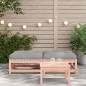 vidaXL Taburetes de jardín con cojines 2 uds madera abeto de Douglas vidaXL Taburetes de jardín con cojines 2 uds madera abeto de Douglas