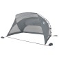 vidaXL Tienda de playa tafetán gris 274x178x170/148 cm 185T