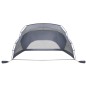 vidaXL Tienda de playa tafetán gris 274x178x170/148 cm 185T