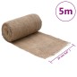 vidaXL Rollo de yute 0,25x5 m 100% yute 200 gsm vidaXL Rollo de yute 0,25x5 m 100% yute 200 gsm