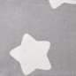 vidaXL Sofá para niños felpa suave gris claro con estrellas vidaXL Sofá para niños felpa suave gris claro con estrellas