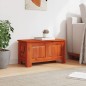 vidaXL Baúl de almacenamiento con tapa madera maciza de acacia marrón vidaXL Baúl de almacenamiento con tapa madera maciza de acacia marrón
