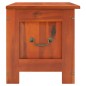 vidaXL Baúl de almacenamiento con tapa madera maciza de acacia marrón vidaXL Baúl de almacenamiento con tapa madera maciza de acacia marrón