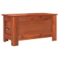 vidaXL Baúl de almacenamiento con tapa madera maciza de acacia marrón vidaXL Baúl de almacenamiento con tapa madera maciza de acacia marrón