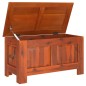 vidaXL Baúl de almacenamiento con tapa madera maciza de acacia marrón vidaXL Baúl de almacenamiento con tapa madera maciza de acacia marrón