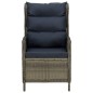 vidaXL Juego de comedor de jardín 7 piezas marrón vidaXL Juego de comedor de jardín 7 piezas marrón