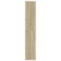 vidaXL Mueble zapatero 4 cajones abatibles roble Sonoma 60x34x187,5 cm vidaXL Mueble zapatero 4 cajones abatibles roble Sonoma 60x34x187,5 cm