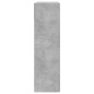 vidaXL Mueble zapatero 2 cajones abatibles gris hormigón 80x34x116 cm vidaXL Mueble zapatero 2 cajones abatibles gris hormigón 80x34x116 cm
