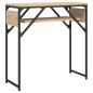 vidaXL Mesa consola estante madera ingeniería roble Sonoma 75x30x75 cm vidaXL Mesa consola estante madera ingeniería roble Sonoma 75x30x75 cm