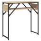 vidaXL Mesa consola estante madera ingeniería roble Sonoma 75x30x75 cm vidaXL Mesa consola estante madera ingeniería roble Sonoma 75x30x75 cm