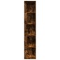 vidaXL Mueble esquina madera contrachapada roble ahumado 33x33x164,5cm vidaXL Mueble esquina madera contrachapada roble ahumado 33x33x164,5cm