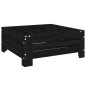vidaXL Cubierta para base de sombrilla madera maciza de pino negro vidaXL Cubierta para base de sombrilla madera maciza de pino negro
