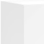 vidaXL Muebles de TV de pared con LED 4 pzas madera ingeniería blanco vidaXL Muebles de TV de pared con LED 4 pzas madera ingeniería blanco