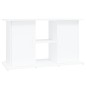 vidaXL Soporte para acuario madera de ingeniería blanco 101x41x58 cm