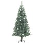 vidaXL Árbol de Navidad artificial con 300 LED bolas y nieve 180 cm vidaXL Árbol de Navidad artificial con 300 LED bolas y nieve 180 cm